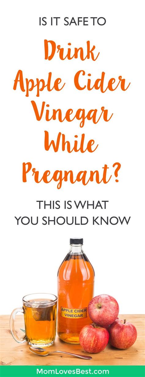 apple cider vinegar while pregnant.